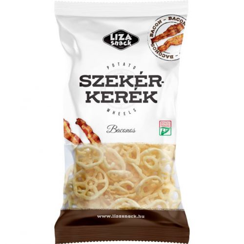 LIZA SZEKÉRKERÉK BURGONYASZIROM BACON 40G