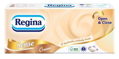 REGINA BIANKA PAPÍR ZSEBKENDŐ SENSE CREME 3R 90DB