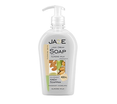 JADE FOLYÉKONY SZAPPAN PUMPÁS ALMOND 400ML