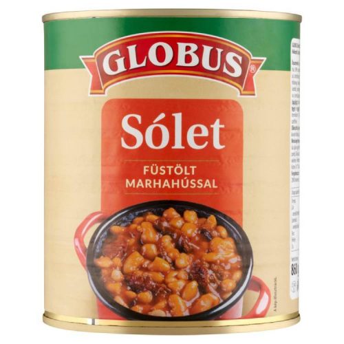 GLOBUS SÓLET FÜSTÖLT MARHAHÚSSAL 800G