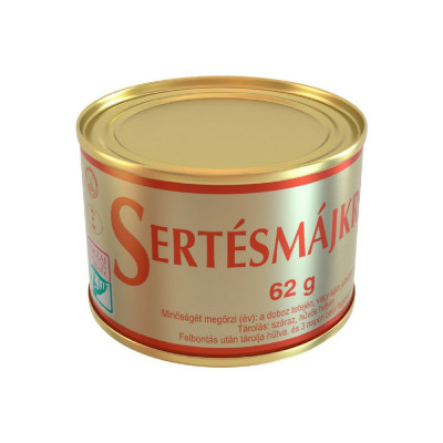 SZEGEDI SERTÉSMÁJKRÉM CLASSIC 62G