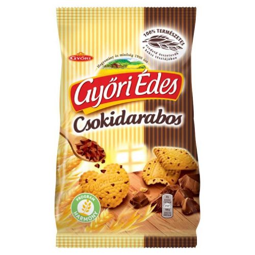 GYŐRI ÉDES KEKSZ CSOKIDARABOS 150G