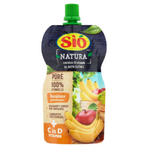 SIÓ NATURA GYÖMÖLCSMIX BANÁN 100% 120G