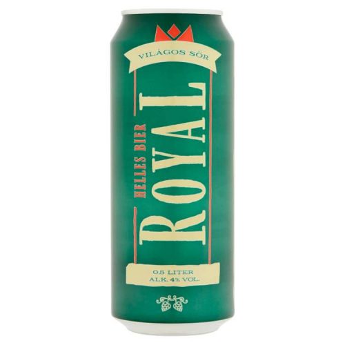 ROYAL HELLES SÖR VILÁGOS DOBOZOS 4% 500ML