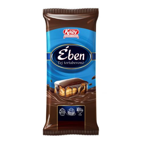 KAZY ÉBEN TORTABEVONÓ TEJ 100G