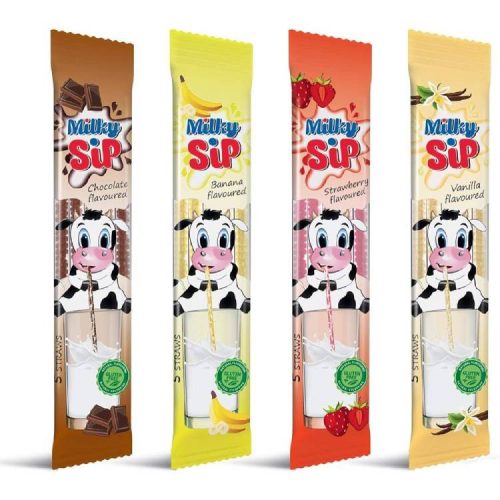 MILKY SIP ÍZESÍTETT SZÍVÓSZÁL CSOKOLÁDÉ 30G