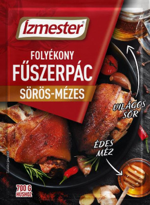 ÍZMESTER FOLYÉKONY FŰSZERPÁC SÖRÖS MÉZES 80ML