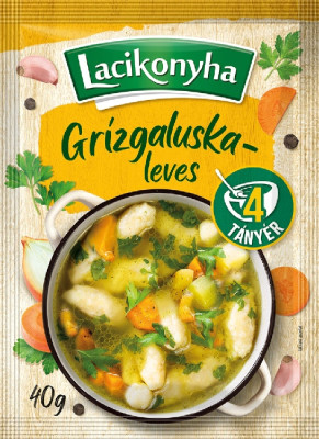 LACIKONYHA LEVES GRIZGALUSKA 40G