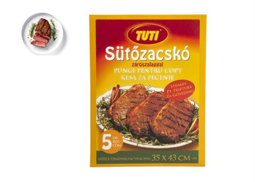 TUTI SÜTŐFÓLIA STEAK 35X43CM 5DB