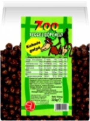 ZOO REGGELIZŐPEHELY CSOKIS GOLYÓ 225G