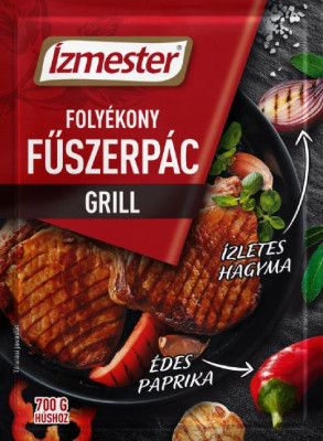 ÍZMESTER FOLYÉKONY FŰSZERPÁC GRILL 80ML