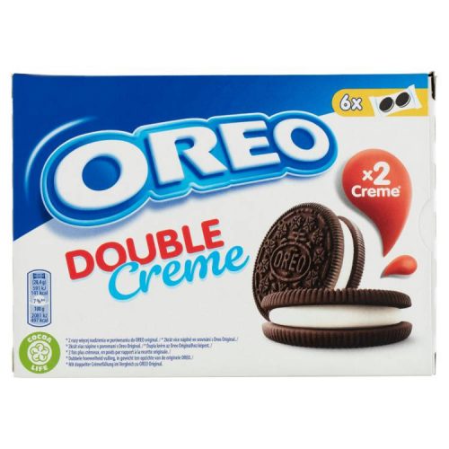 OREO DOUBLE CREME KEKSZ DUPLA KRÉMES 170G