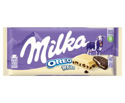 MILKA TÁBLÁS CSOKOLÁDÉ OREO WHITE 100G