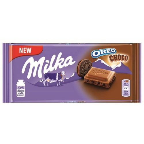 MILKA TÁBLÁS CSOKOLÁDÉ OREO CHOCO 100G