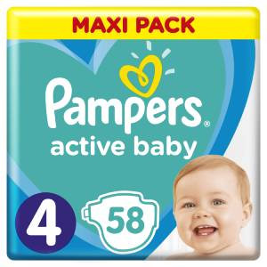 PAMPERS PELENKA S4 9-14KG 58DB