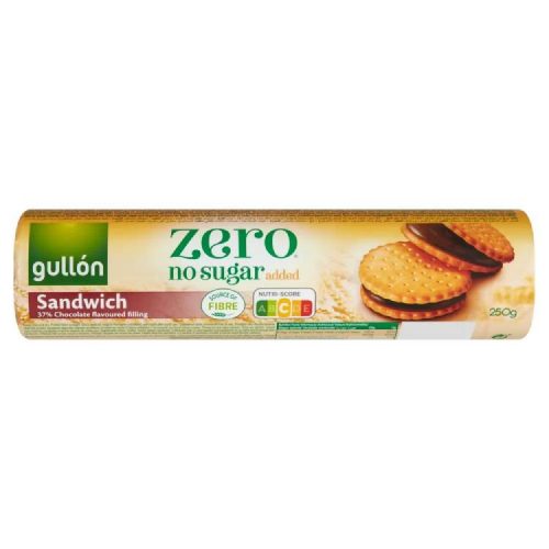 GULLON SZENDVICSKEKSZ CUKORMENTES 250G