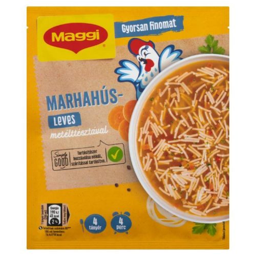 MAGGI MARHAHÚSLEVES METÉLT TÉSZTÁVAL 58G