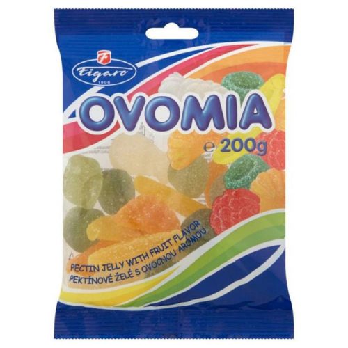 OVOMIA CUKORKA ZSELÉS-GYÜMÖLCS 200G