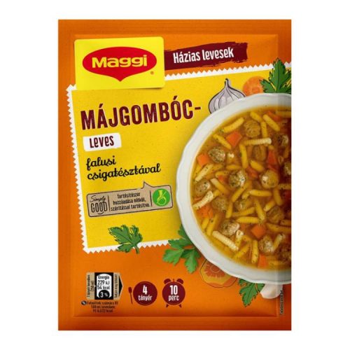 MAGGI LEVES FALUSI MÁJGOMBÓC CSIGATÉSZTÁVAL 60G