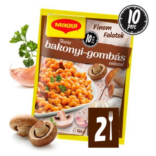 MAGGI PÁRPERC TÉSZTA BAKONYI GOMBÁS 144G