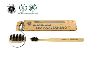 REBI-DENTAL BAMBOO FOGKEFE SOFT ZÖLD 1DB