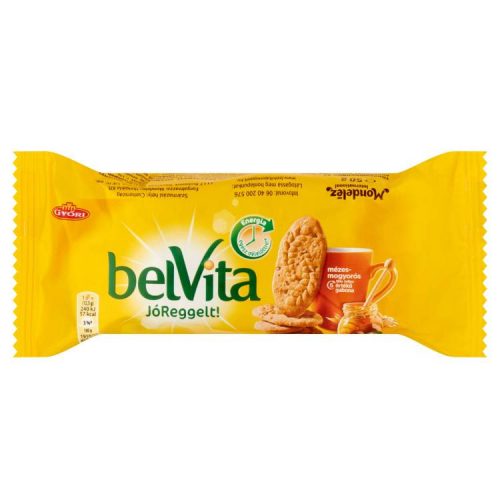 BELVITA JÓ REGGELT! MÉZ-MOGYORÓ 50G