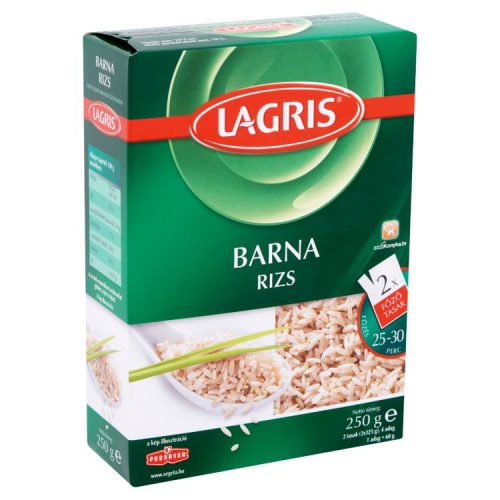 LAGRIS RIZS BARNA 2X125G