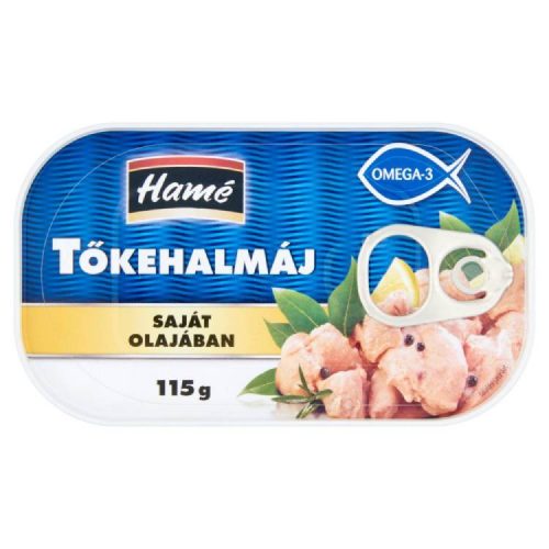 HAMÉ TŐKEHALMÁJ SAJÁT OLAJBAN 115G