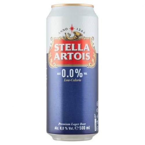 STELLA ARTOIS SÖR DOBOZOS 0% 500ML