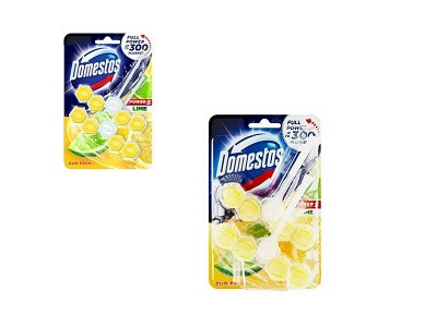 DOMESTOS POWER5 WC RÚD LIME 2X55G