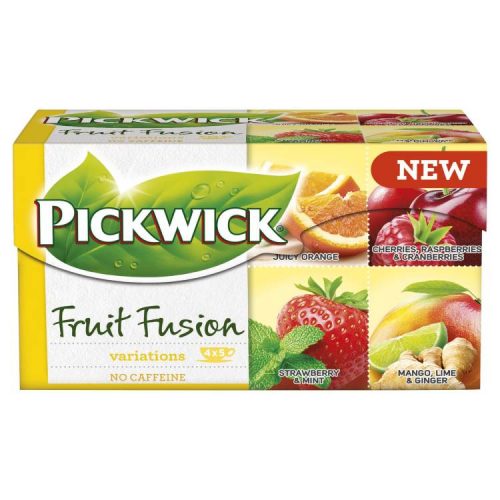 PICKWICK FRUIT FUSION VARIÁCIÓK TEA SÁRGA 20X2G