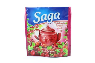 SAGA GYÜMÖLCSTEA VÖRÖSÁFONY 20X1,7G