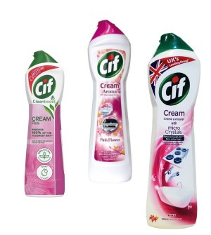 CIF SÚROLÓKRÉM PINK FLOWER 500ML