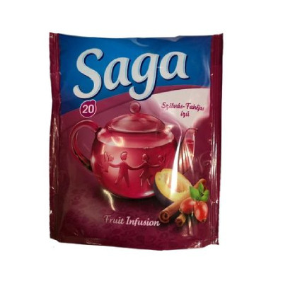 SAGA GYÜMÖLCSTEA SZILVA FAHÉJ 20X1,5G