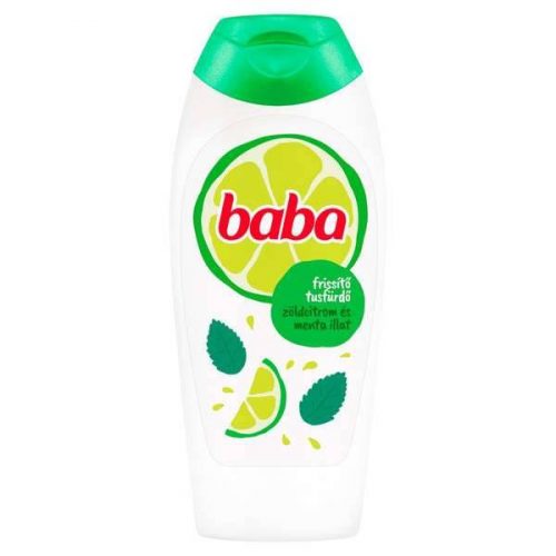 BABA TUSFÜRDŐ ZÖLDCITROM ÉS MENTA 400ML