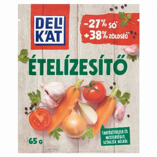 DELIKÁT ÉTELÍZESÍTŐ KEVESEBB SÓ 65G