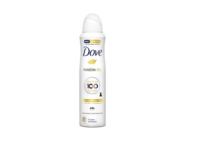 DOVE DEO SPRAY INVISIBLE DRY 150ML