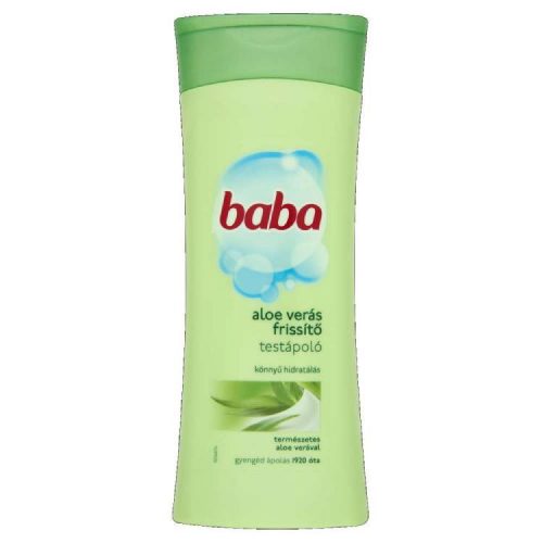 BABA TESTÁPOLÓ ALOE VERA 400ML