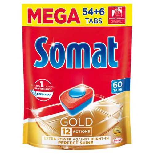 SOMAT MOSOGATÓGÉP TABLETTA GOLD 60DB