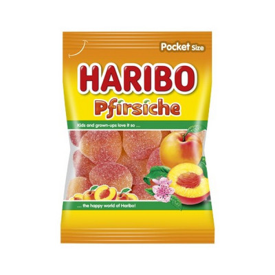 HARIBO GUMICUKOR PFIRSICHE BARACK 100G