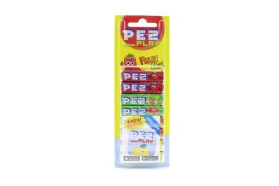 PEZ CUKOR UTÁNTÖLTŐ GYÜMÖLCS 8X8,5G