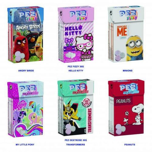 PEZ FIZZY SZŐLŐCUKOR HELLO KITTY 30G