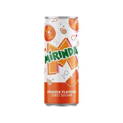 MIRINDA NARANCS SZÉNSAVAS ÜDÍTŐ ZERO DOBOZOS 330ML