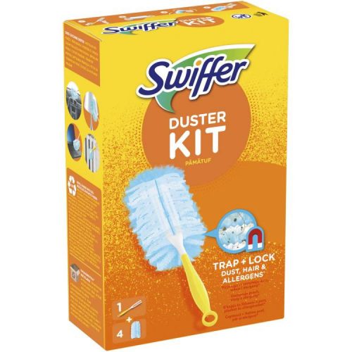 SWIFFER PORTÖRLŐ RÖVID NYÉL+4DB KENDŐ 1CS