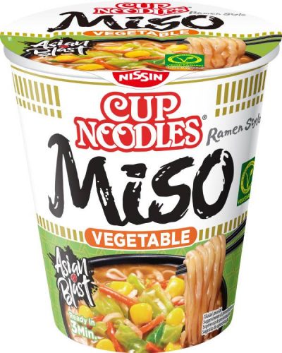 CUP NOODLES LEVES INSTANT MISO 67G