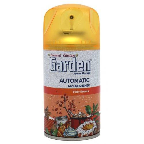 GARDEN LÉGFRISSÍTŐ ELEKTROMOS UTÁNTÖLTŐ HOLLY SWEETS TÉLI LIMITÁLT 260ML