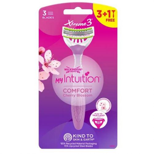 WILKINSON XTREM3 MY INTUITION BOROTVA COMFORT CHERRY BLOSSOM 4DB