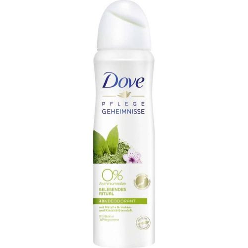 DOVE DEO SPRAY GREEN TEA AND CHERRY BLOSSOM SCENT 150ML