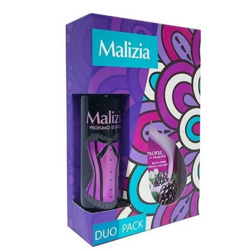 MALIZIA DÍSZDOBOZ BIPACK NŐI MORA TUSFÜRDŐ 300ML+BURLESQUE DEO 100ML 1CS