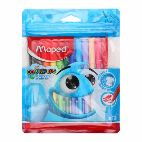 MAPED COLOR PEPS OCEAN FILCTOLL KIMOSHATÓ 2MM 12SZÍN IMA845720 1CS